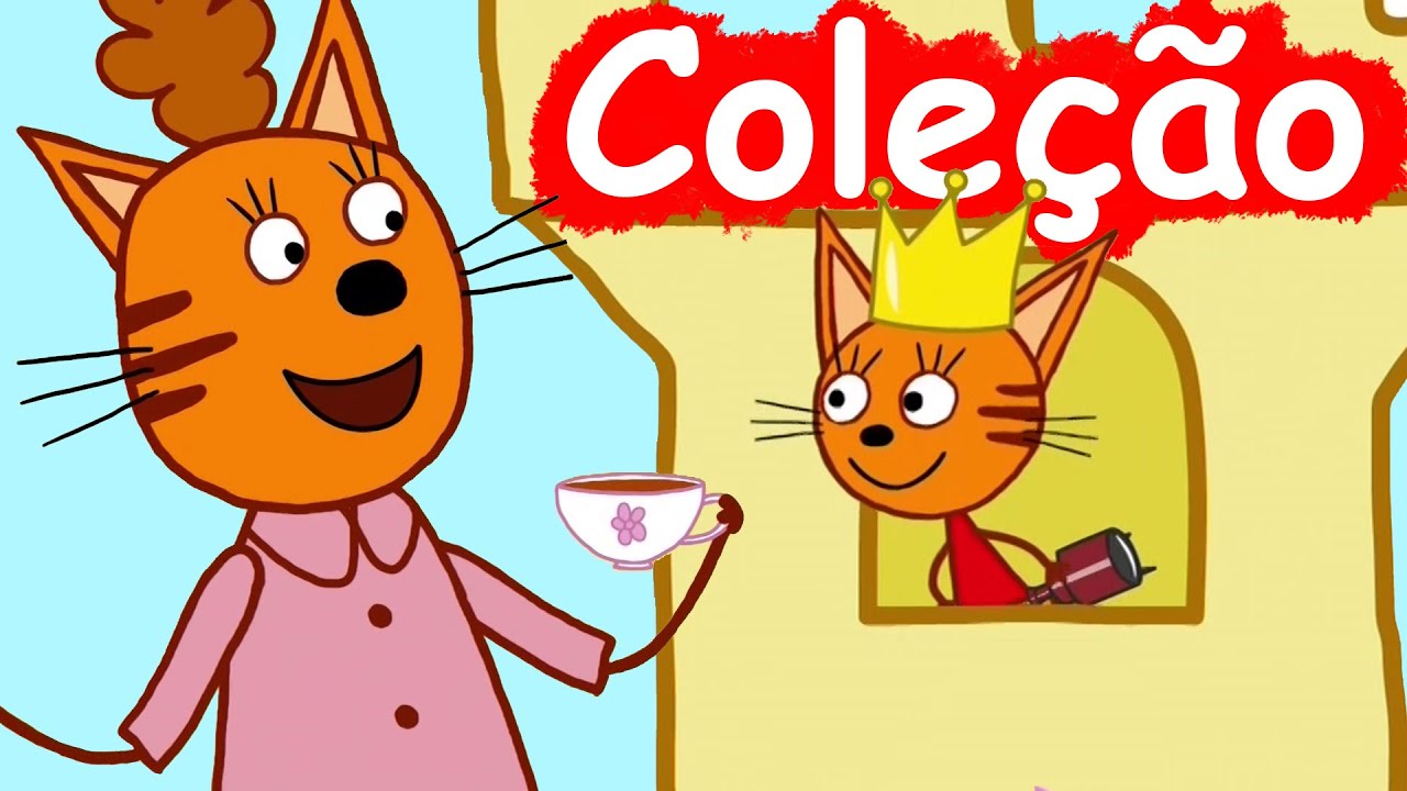 Kid-E-Cats em Portugues | Coleção dos episódios | Desenhos para crianças