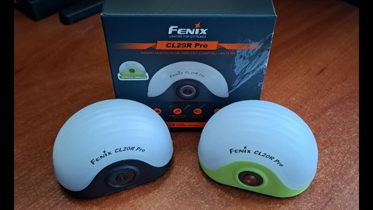 Кемпінговий ліхтар з датчиком руху Fenix CL20R Pro - номер один в блекаути