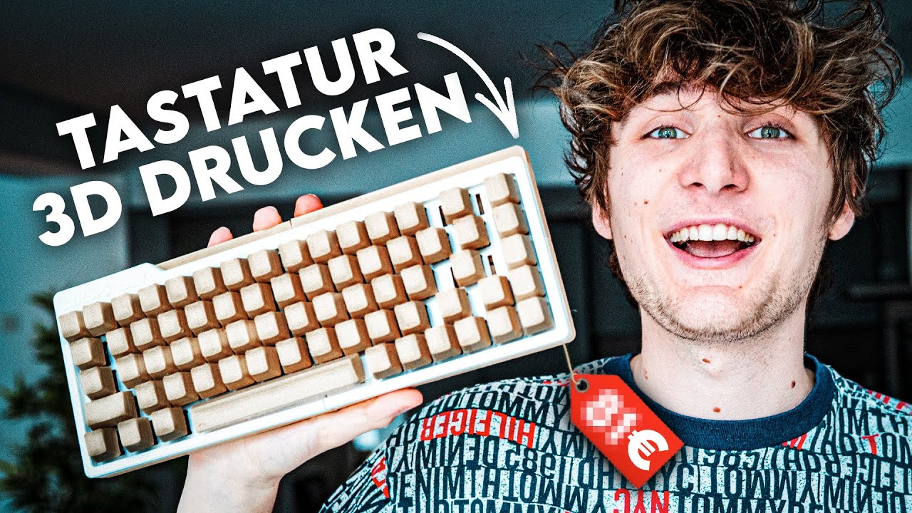 Gaming Tastatur aus dem 3D Drucker (Selbstexperiment)
