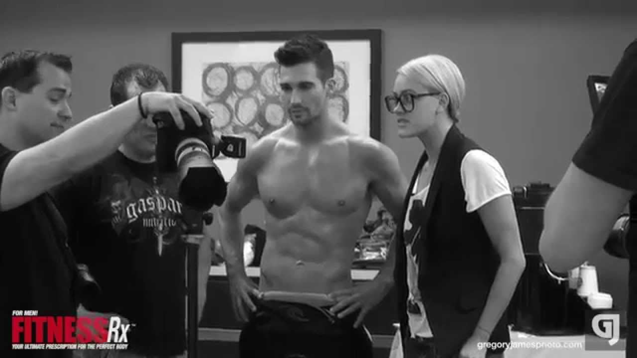 Gregory James BTS Fitness Shoot | James Maslow Cover Shoot