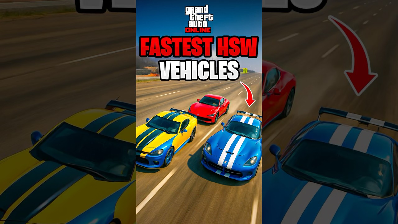 Fastest HSW Vehicles in GTA Online
