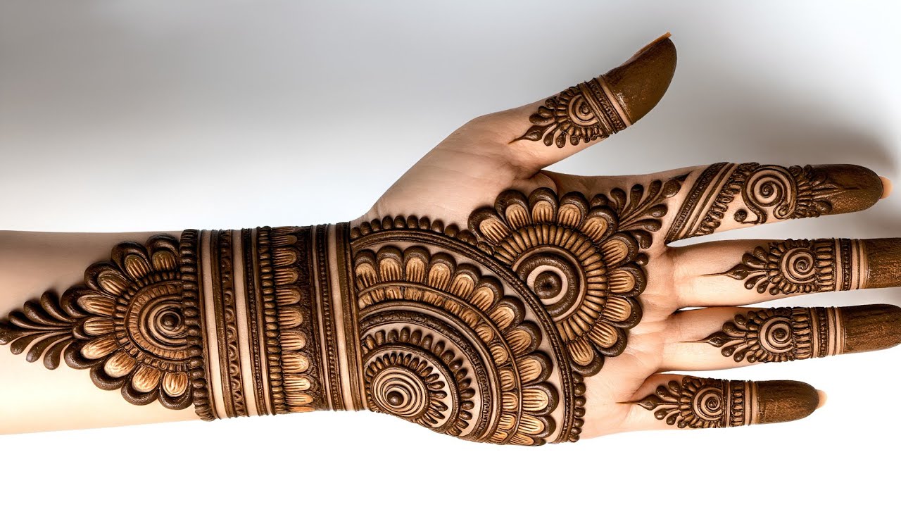 Very beautiful stylish mehndi design | mehandi design | front hand mehndi design | mehndi | mehandi