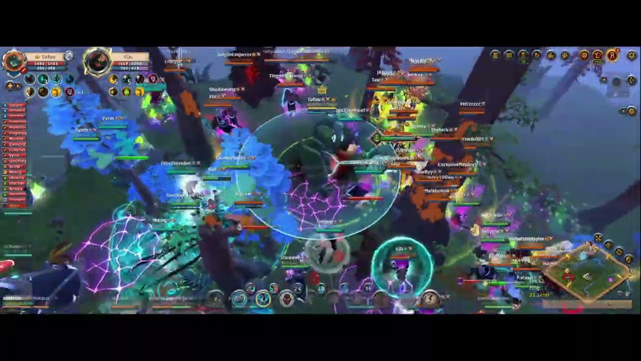 Cut Throat Vs [F2] HappyDay & HBJ | Albion Online East | MidScale PvP