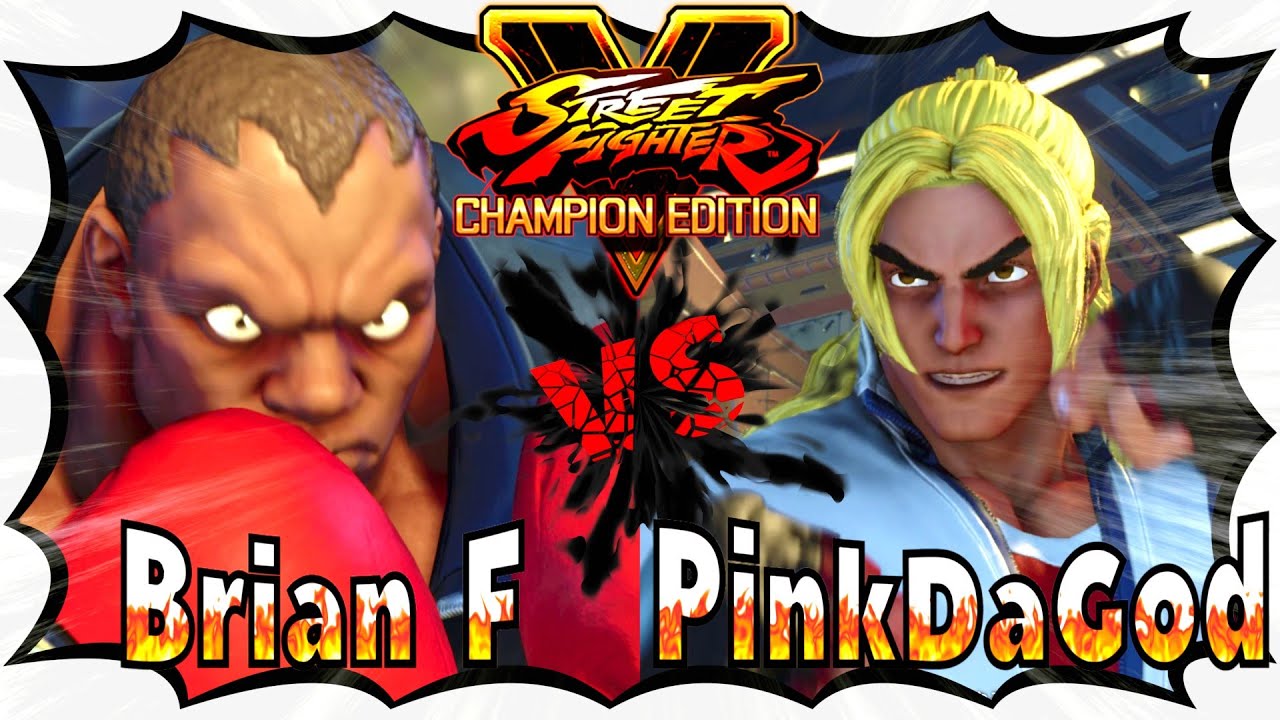 [SFV CE] Brian_F(Bison) vs PinkDaGod(Ken) [Street Fighter 5 Champion Edition]
