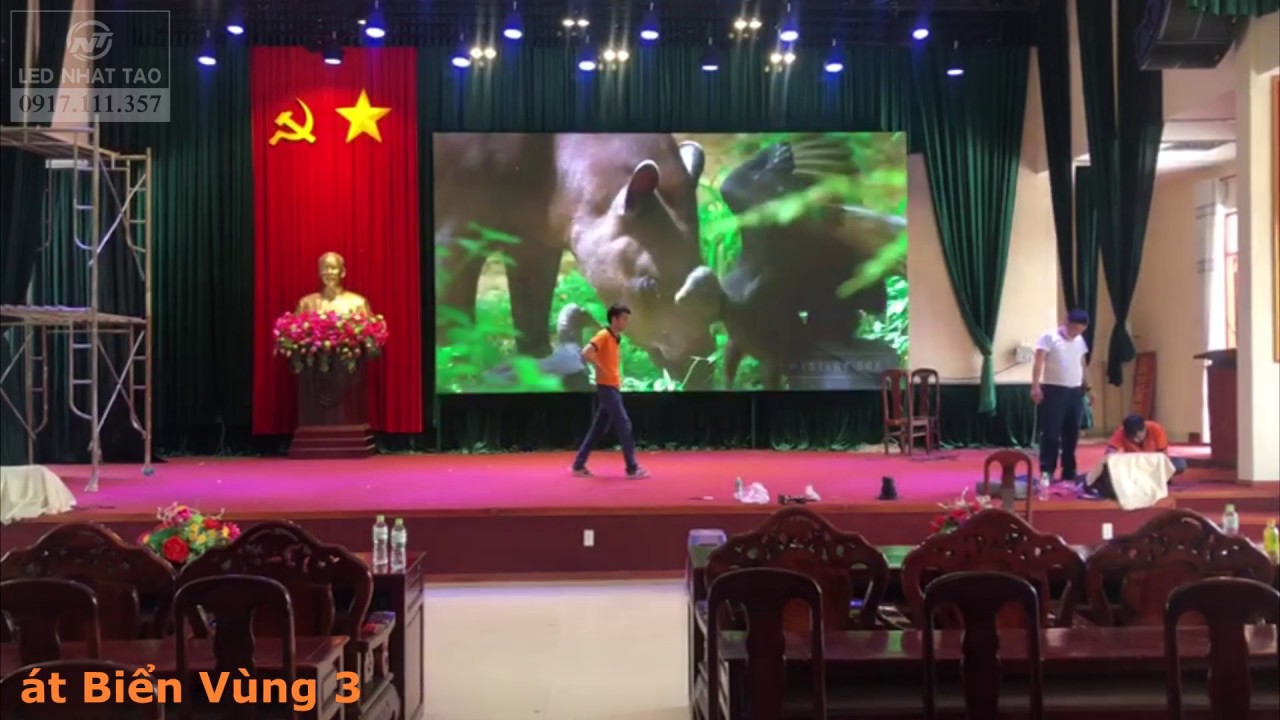 M&agrave;n h&igrave;nh LED P1.8 trong nh&agrave; - LEDNHATTAO.vn
