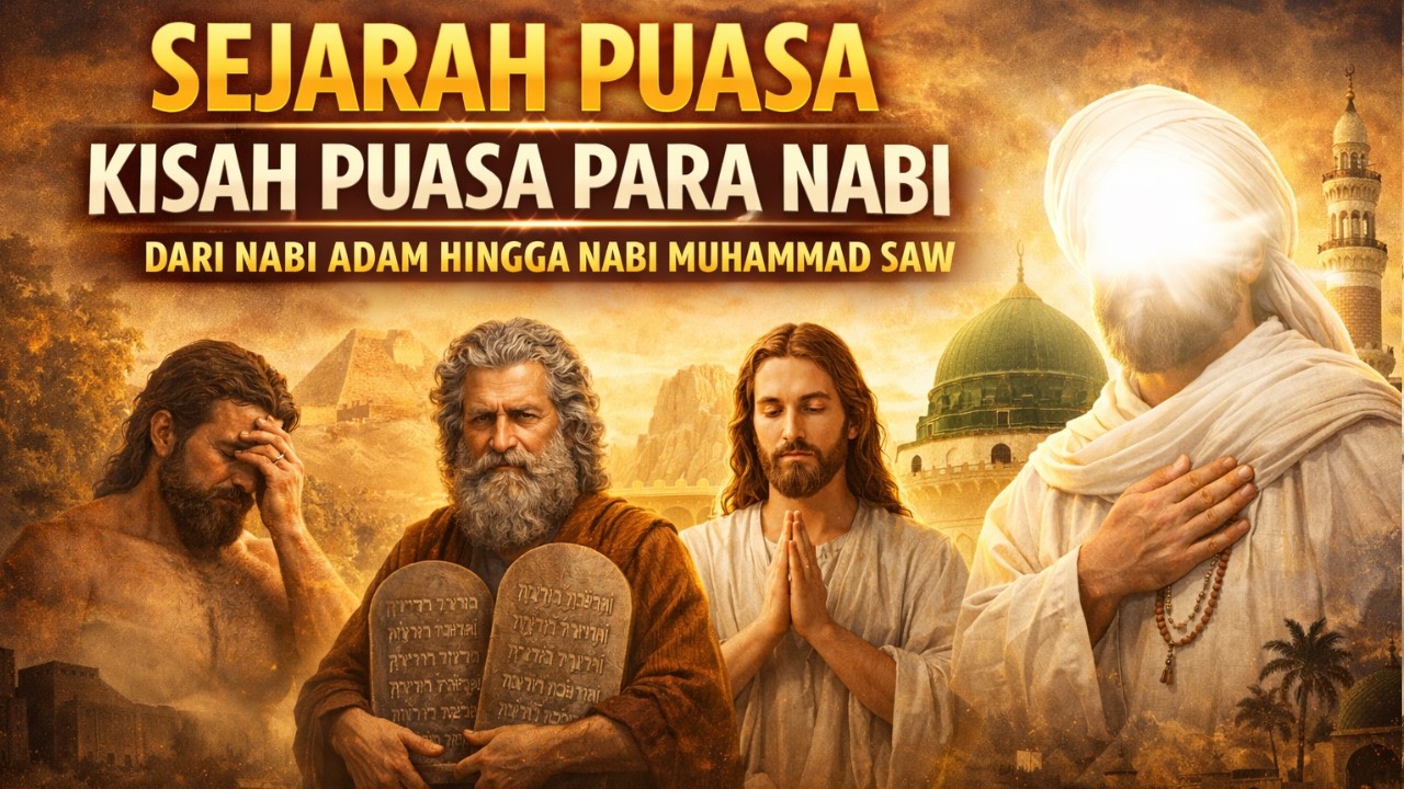 Inspirasi Ramadhan | Sejarah Puasa Kisah Puasa Para Nabi dari Nabi Adam hingga Nabi Muhammad SAW
