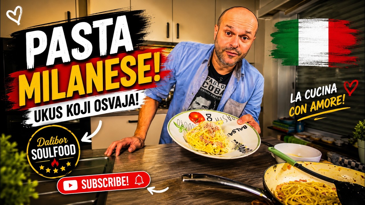 Pasta Milanese! Full video!#fyp #shorts #italianfood #cooking #comfortfood #motivation #family