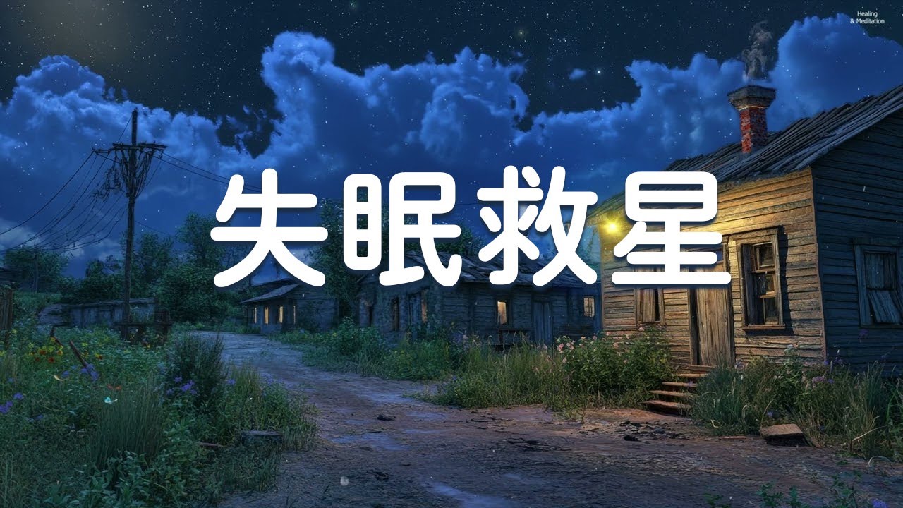 【失眠救星】100%無廣告輕音樂｜科學驗證3分鐘入睡｜消除負能量+深度睡眠