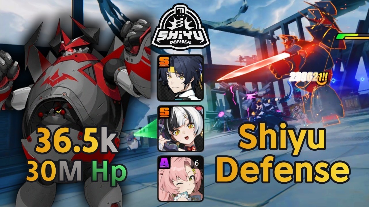 Shiyu Defense 36.5k (1:56s) - Harumasa M0R0 | Zenless Zone Zero