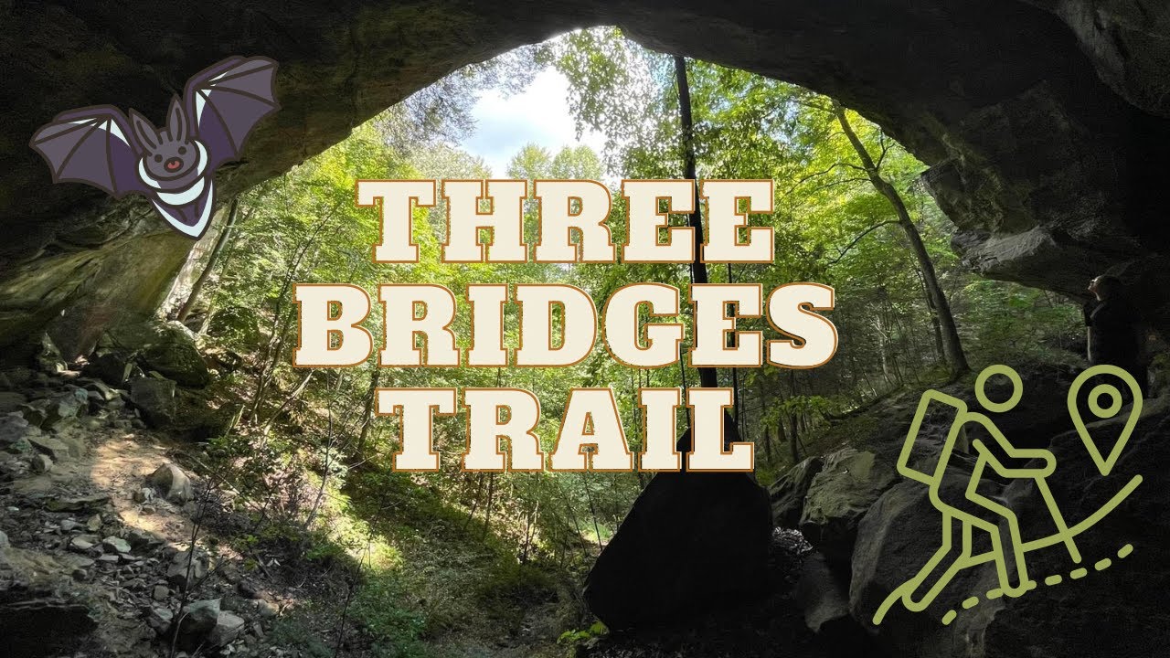 Three Bridges Trail // Carter Caves State Park, Kentucky