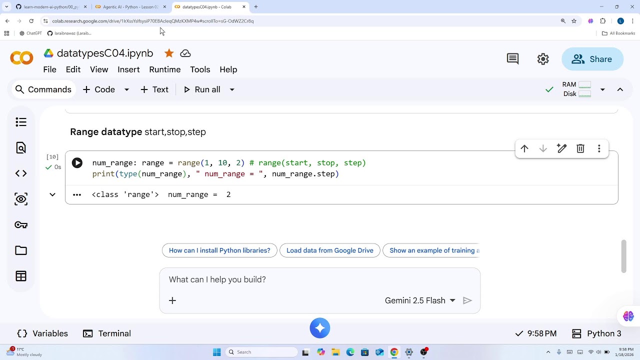 Lec:03-Types of Data | Python Course | by Laraib Nawaz