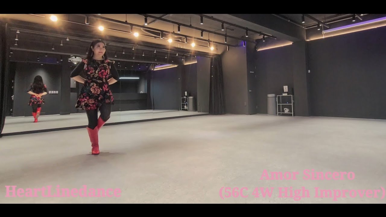 Amor Sincero (56C 4W High Improver)/라인댄스/ApgujeongLinedance/GangnamLinedance 