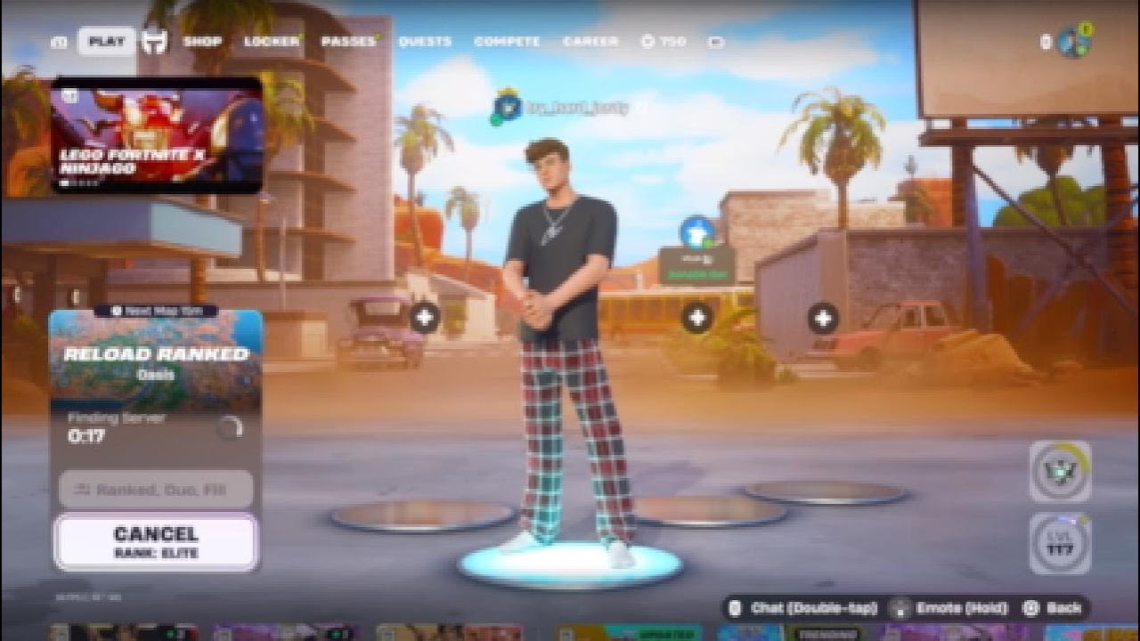 Playing ranked with random kids
