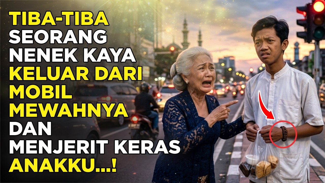 BARU TERJADI! Santri Yatim Bagi Takjil, Nenek Kaya Tiba Tiba Menjerit “ANAKKU!”