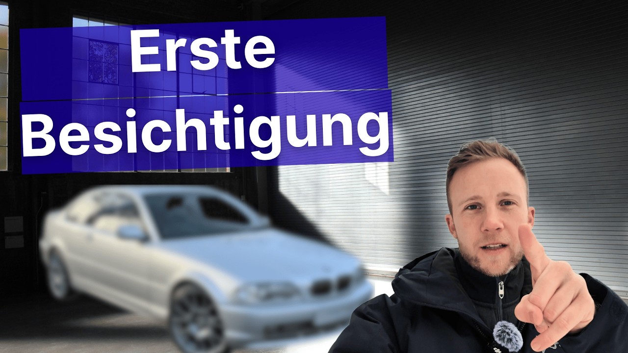 Erste Projektauto-Besichtigung - BMW E46 330ci