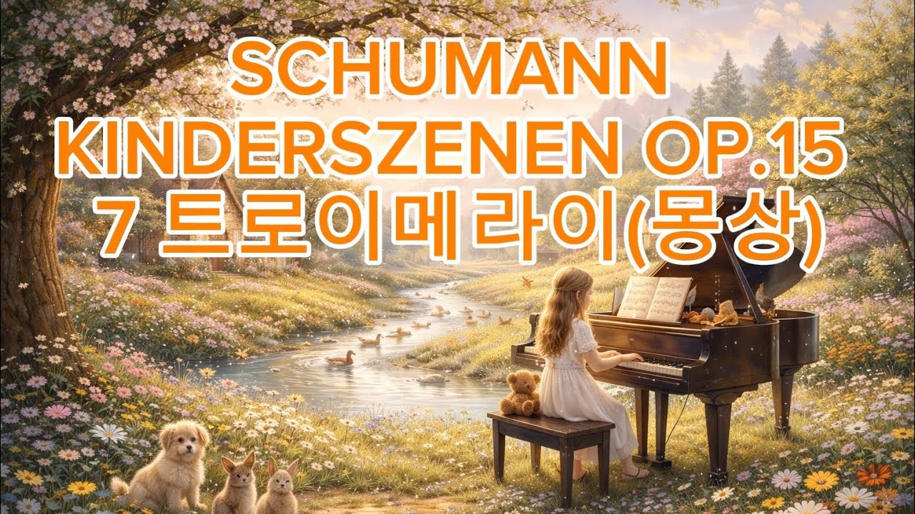 SCHUMANN KINDERSZENEN OP.15 슈만 어린이 정경 7번 트로이메라이(몽상)