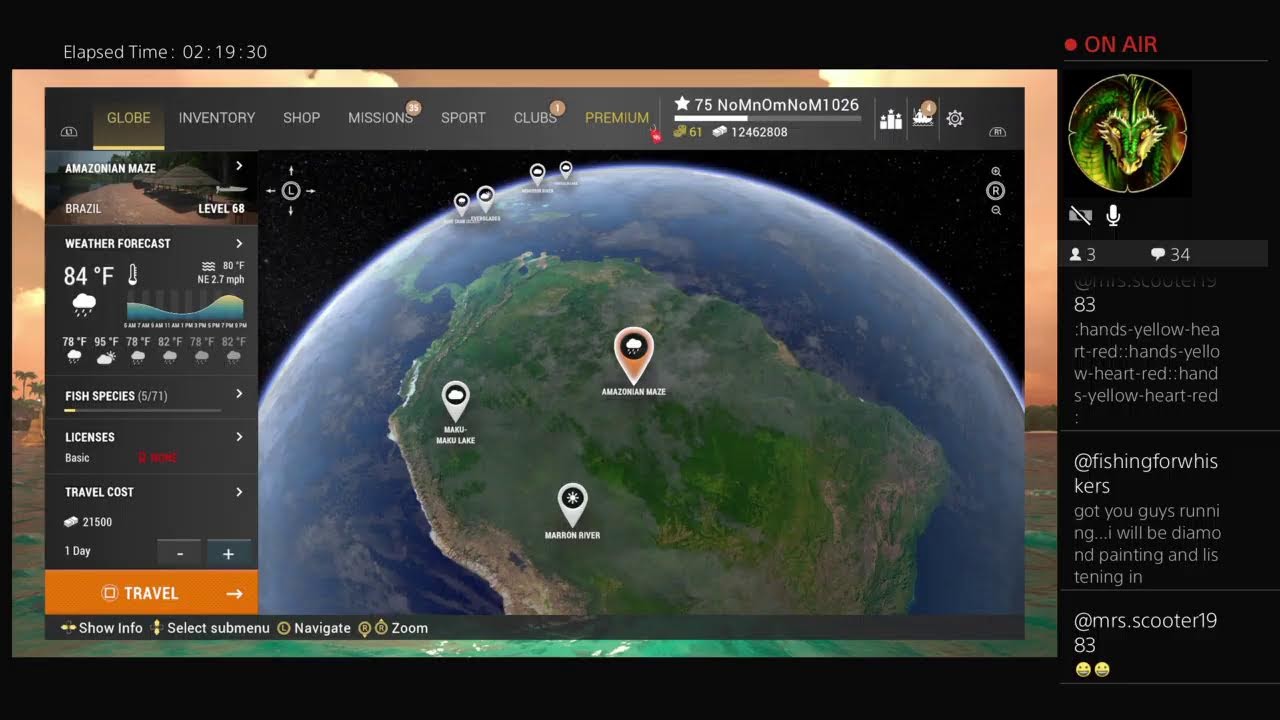 Fishing planet, Congo-Power of blood
