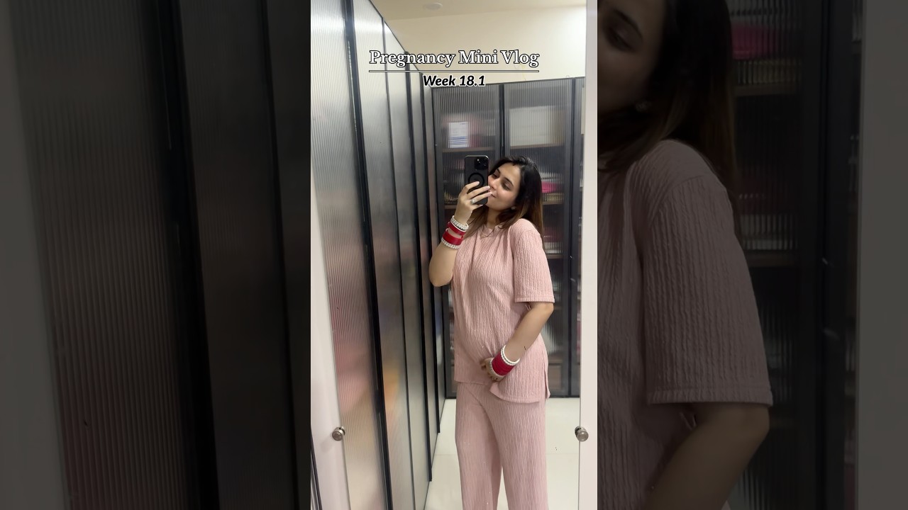 Pregnancy Mini Vlog🤰🏻|| Week 18🧿 #swatimonga #pregnancy #minivlog #pregnancyjourney #viral