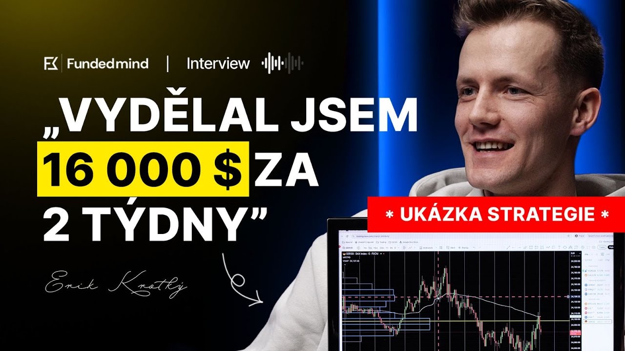 Jeho Indik&aacute;tor a DAX Strategie mu Vyděl&aacute;v&aacute; Tis&iacute;ce Dolarů Měs&iacute;čně | FM Interview ep.12
