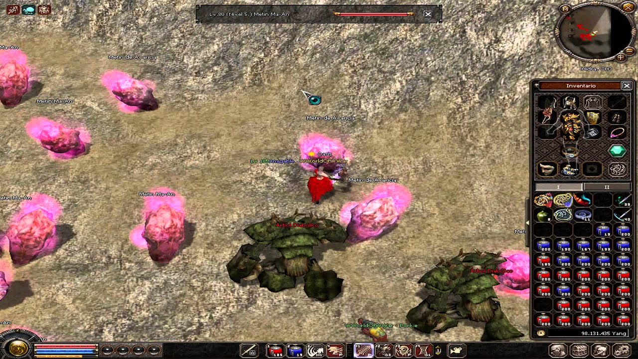Misi&oacute;n monstruos extra&ntilde;os metin2.es HIDRA WWorldOfWWar