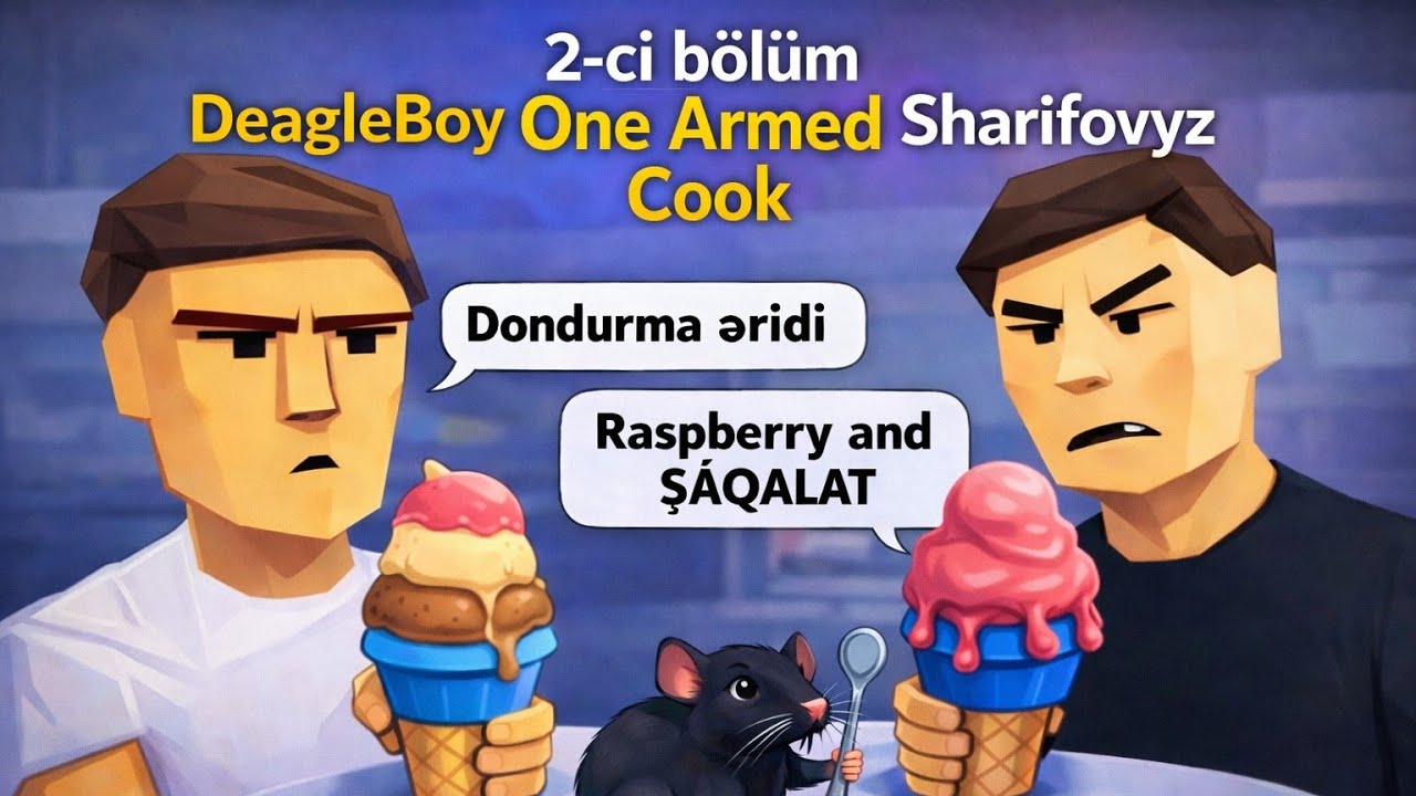 Raspberry and ŞAQALAT | One Armed Cook | 2-ci bölüm | #onearmedcook #one #armed #cook #raspberry 