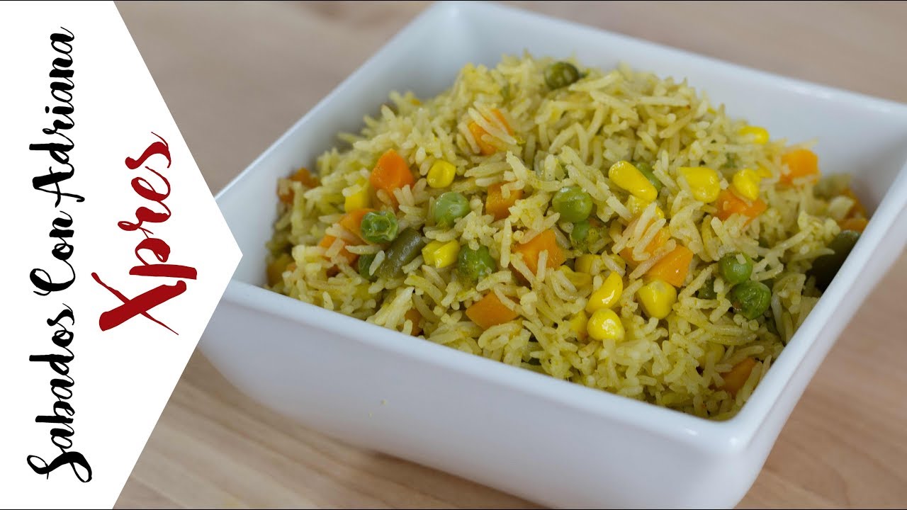 C&oacute;mo preparar un delicioso Arroz con verduras s&uacute;per f&aacute;cil -# sabadosconadrianaXpres