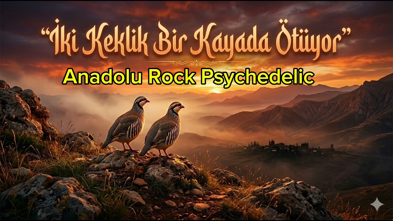 İki Keklik Bir Kayada Ötüyor 🔥 | Unutulmaz Anadolu Rock Yorumu