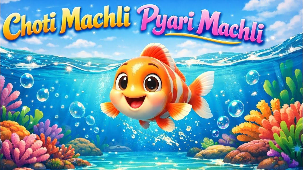 Machli Pani Mein 🐟 | Fun Kids Poem | Choti Duniya and Fun