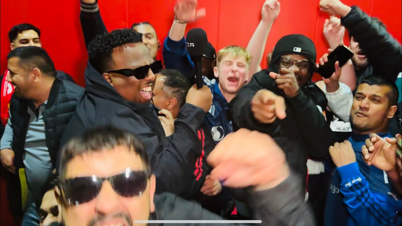 GENERATIONAL CAR PARK SCENES!!! MAN UTD GOING TO BILBAO!!! | Reaction Man Utd 4-1 Bilbao