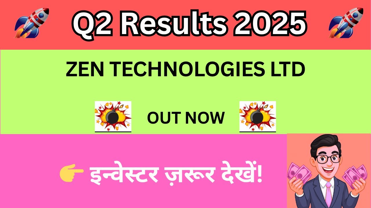 Zen Tech Q2 Results 2025 🔼 No Major Growth? 🔴Big Update for Investors🔴Zen Tech Share News Today