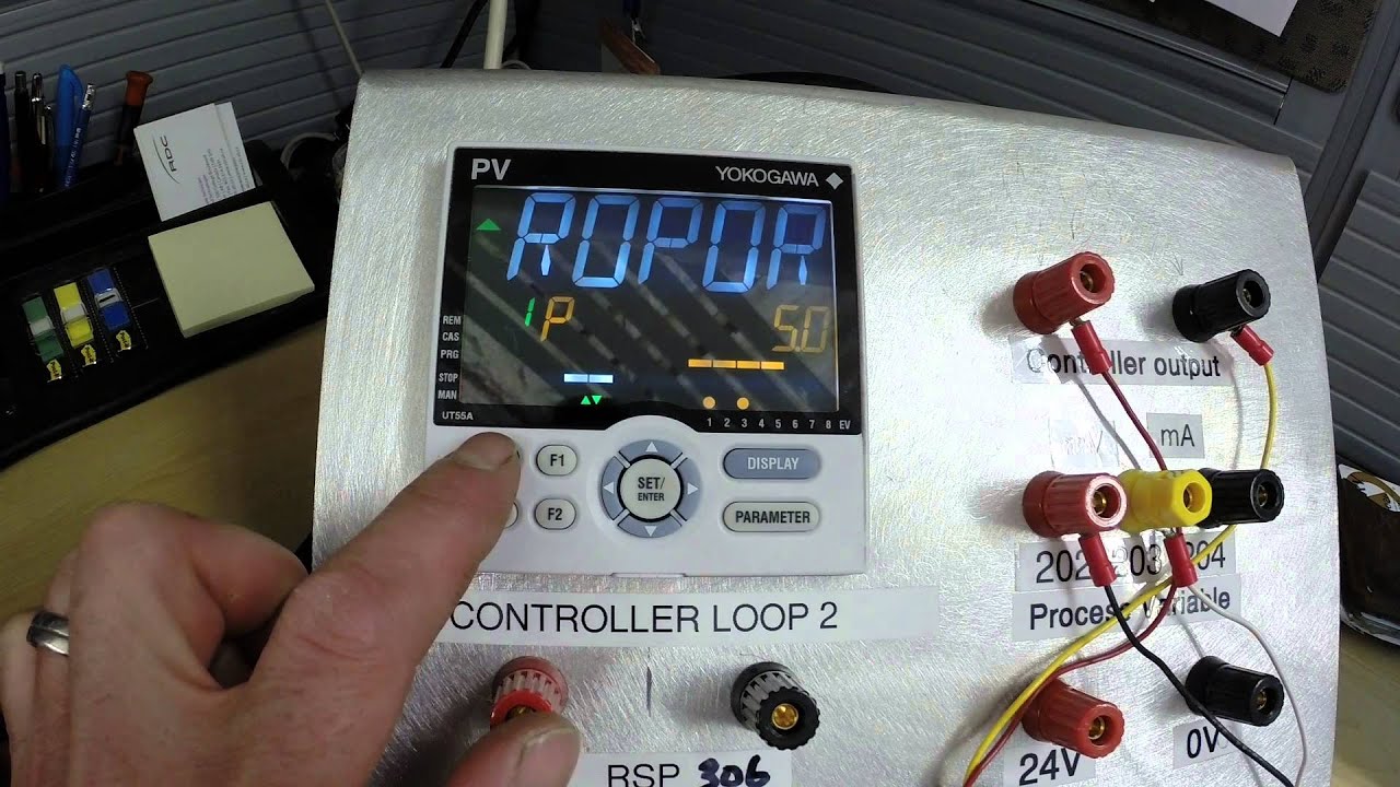 UT55A Temperature Configuration