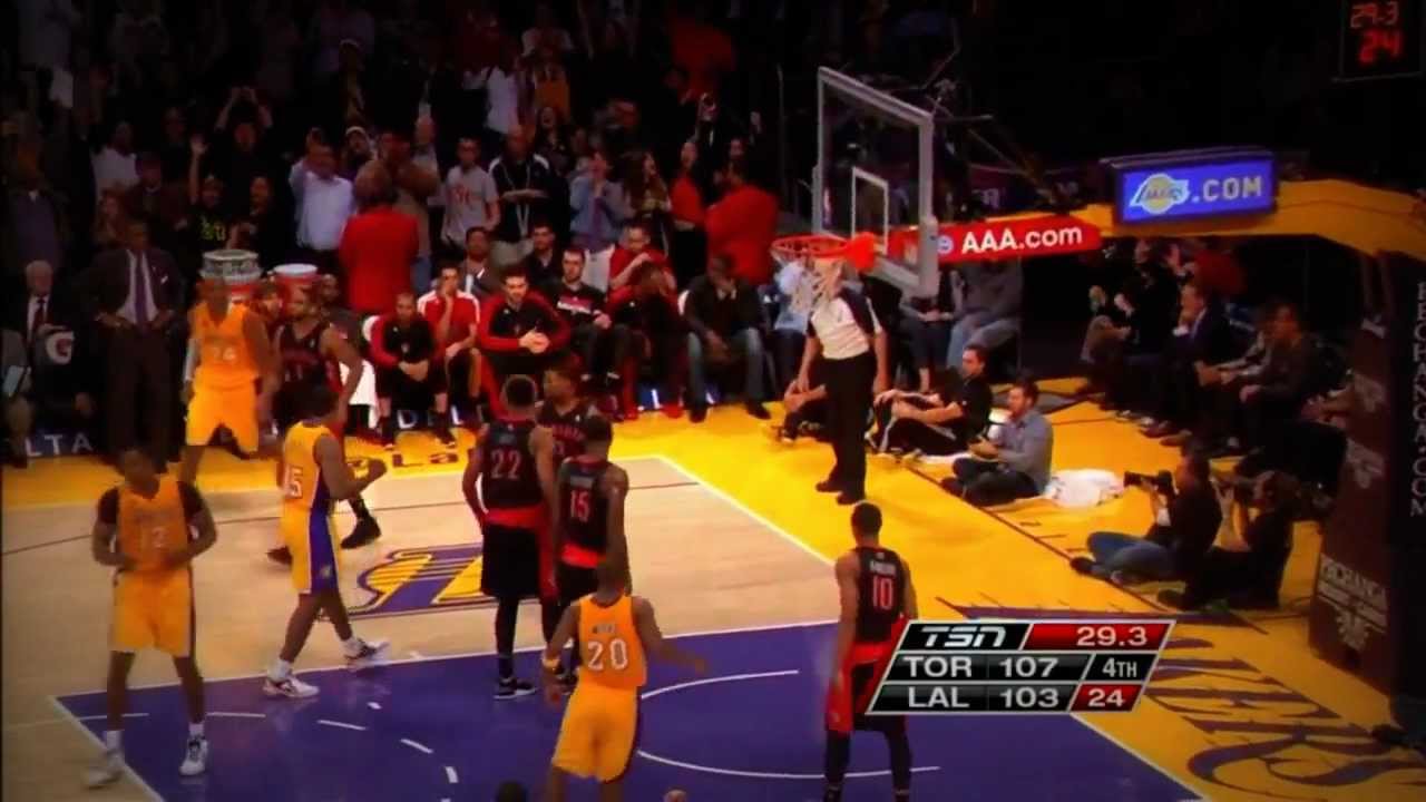 Lakers vs. Raptors ||FULL HD HIGHLIGHTS|| March 8th, 2013