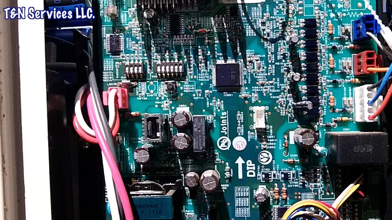 Mitsubishi Mini Split Outdoor Control Board Install