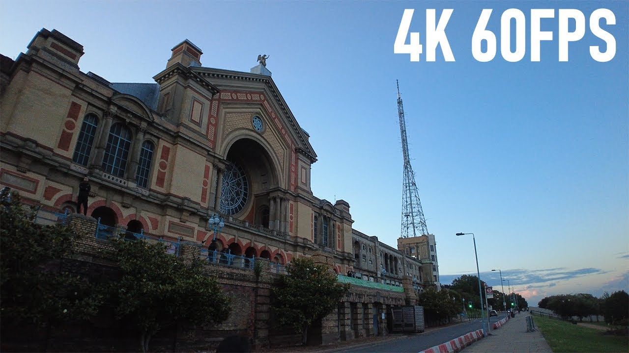 Evening walk: Crouch End to Alexandra Palace, London