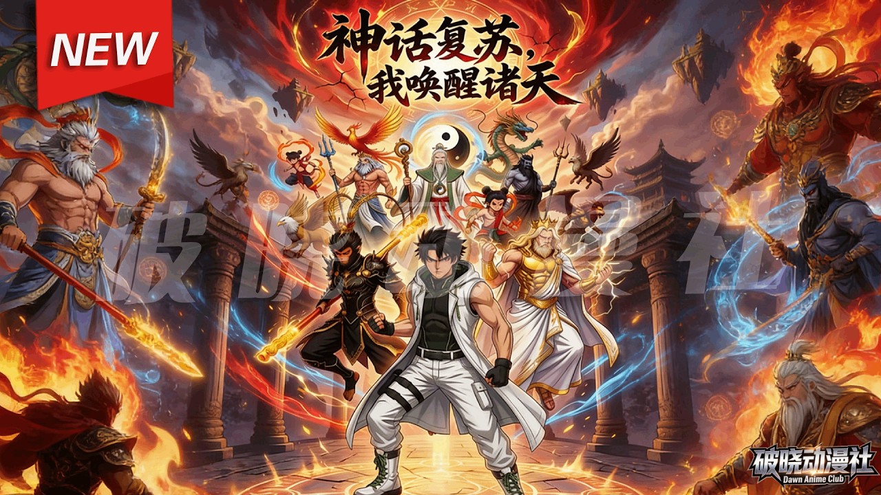 MULTISUB📢新番上线《神话复苏，我唤醒诸天》第1~62集丨神话时代降临人间，穿越者林辰横空出世，觉醒诸神召唤系统，逆天改命！#漫剧 #破晓动漫社
