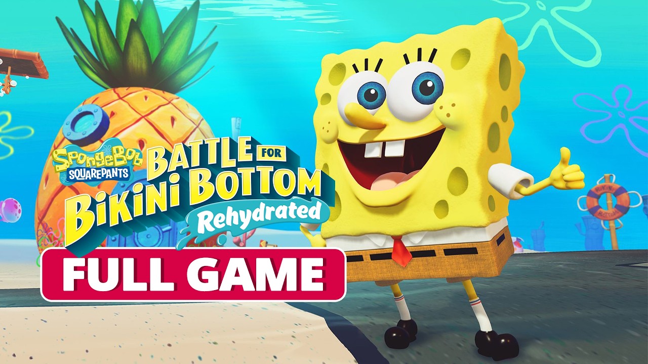 Spongebob Squarepants | Full Gameplay Walkthrough (PC HD60FPS) No Commentary