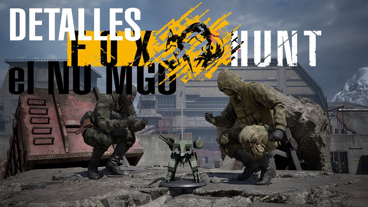 Detalles de FOX HUNT el NO Metal Gear Online