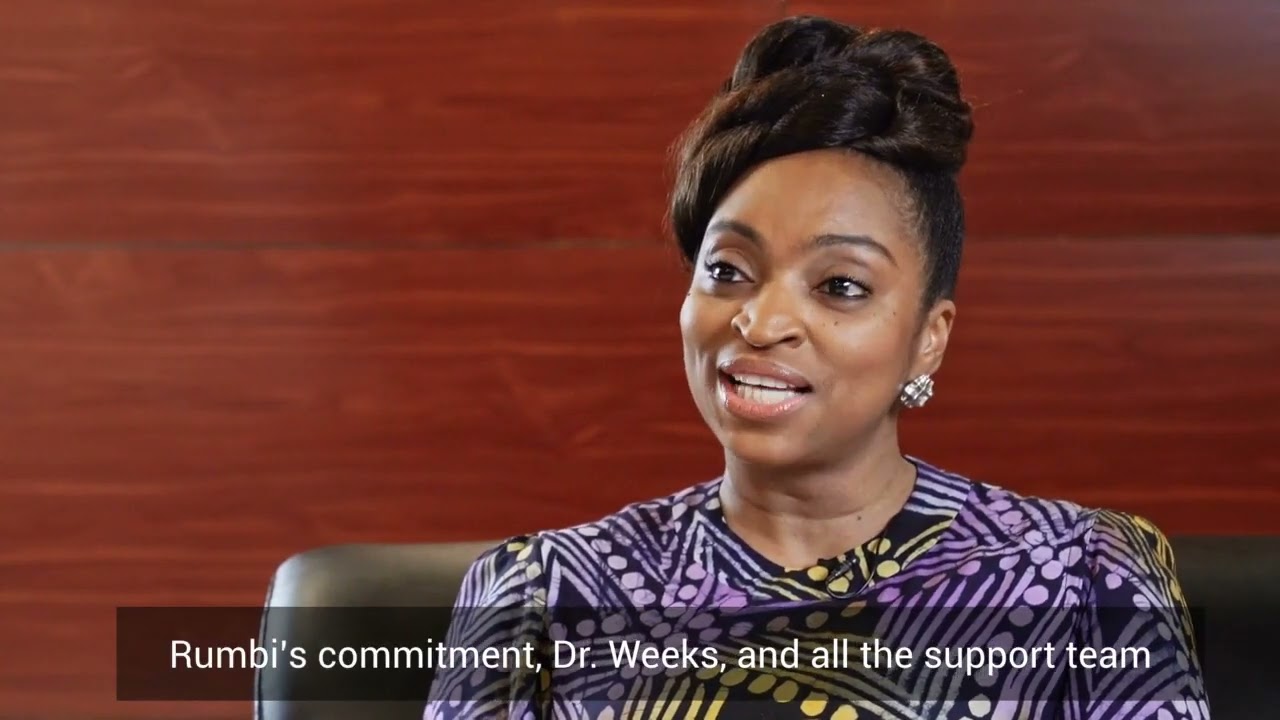 Dr. Jumoke Oduwole discusses her leadership journey through the Amujae Initiative.