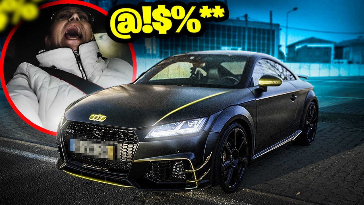 A NOVA COR DO MEU CARRO ! * AUDI TTRS *