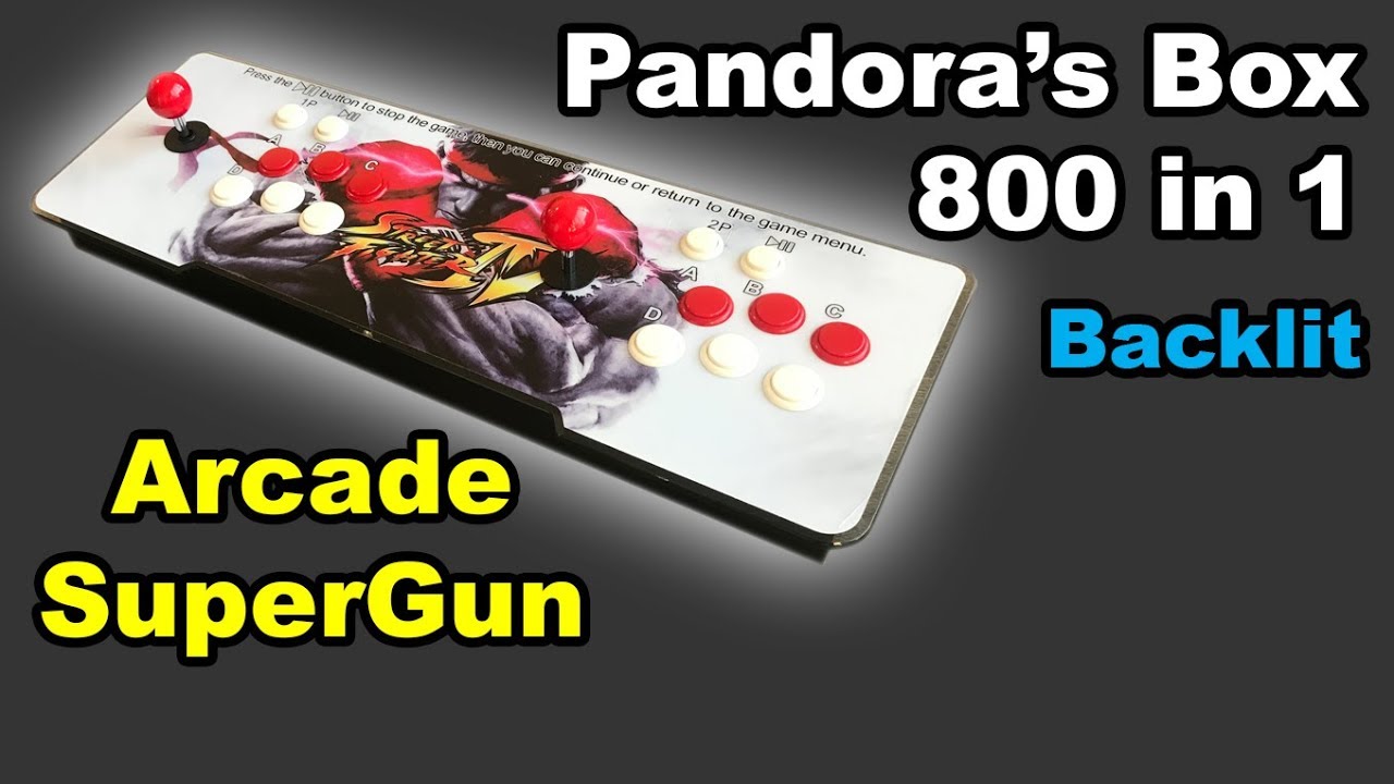 Pandora's Box 4s 4x 800in1 Arcade Super Gun Gaming Console