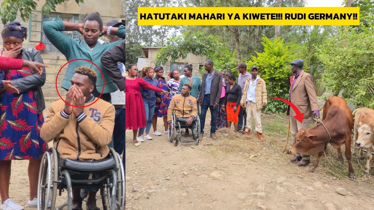 Drama🙆😭 Fidel From UK🇩🇪 alikataliwa na Wazazi kulipa mahari Mwanzo ni Mlemavu😭😭 You'll cry watching💔