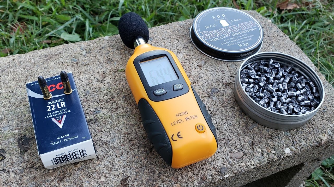 How Quiet are CCI Quiets? Decibel Meter Sound Test Review & Air Gun