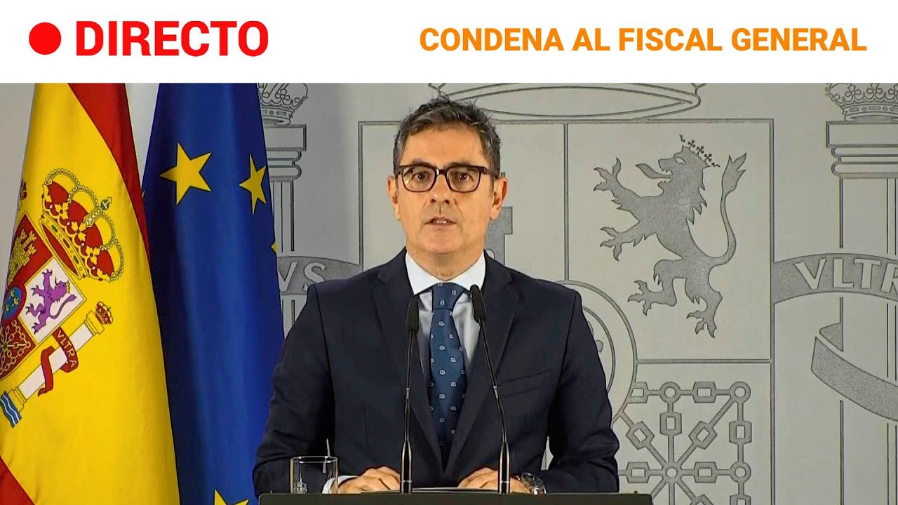DIRECTO | BOLA&Ntilde;OS dice que NO COMPARTEN la CONDENA AL FISCAL GENERAL | RTVE