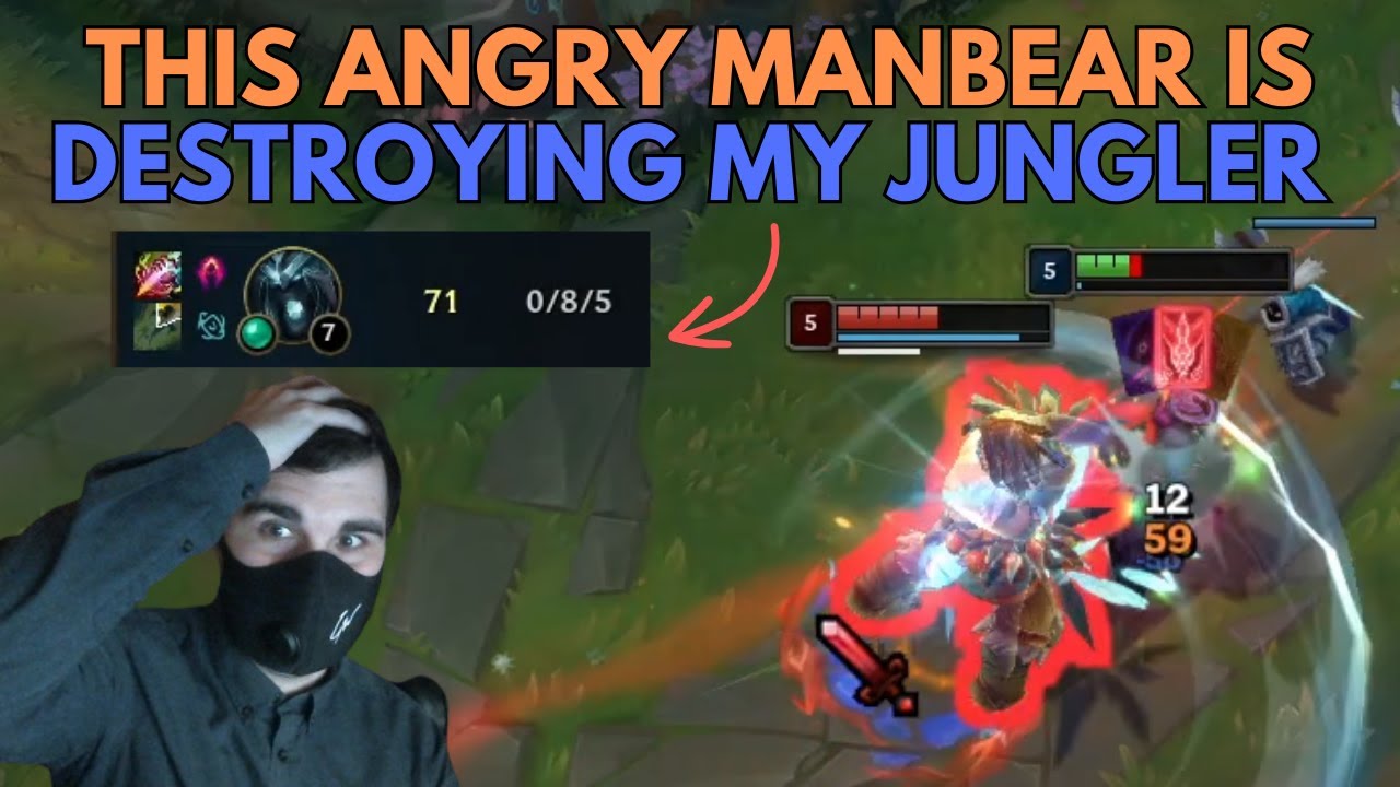 IM FACING A MANBEAR MID?! | Twisted Fate vs Udyr | #727
