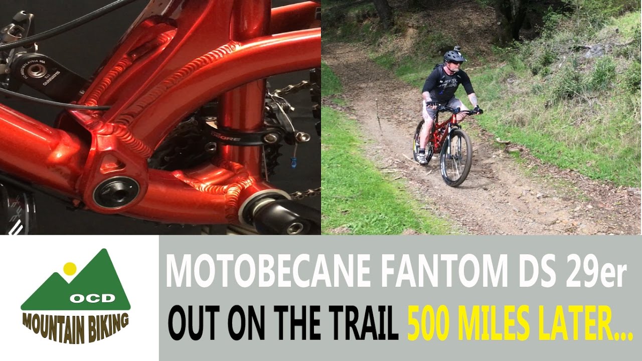 Bike Check, Motobecane fantom ds comp, out on the trail 500 miles later...