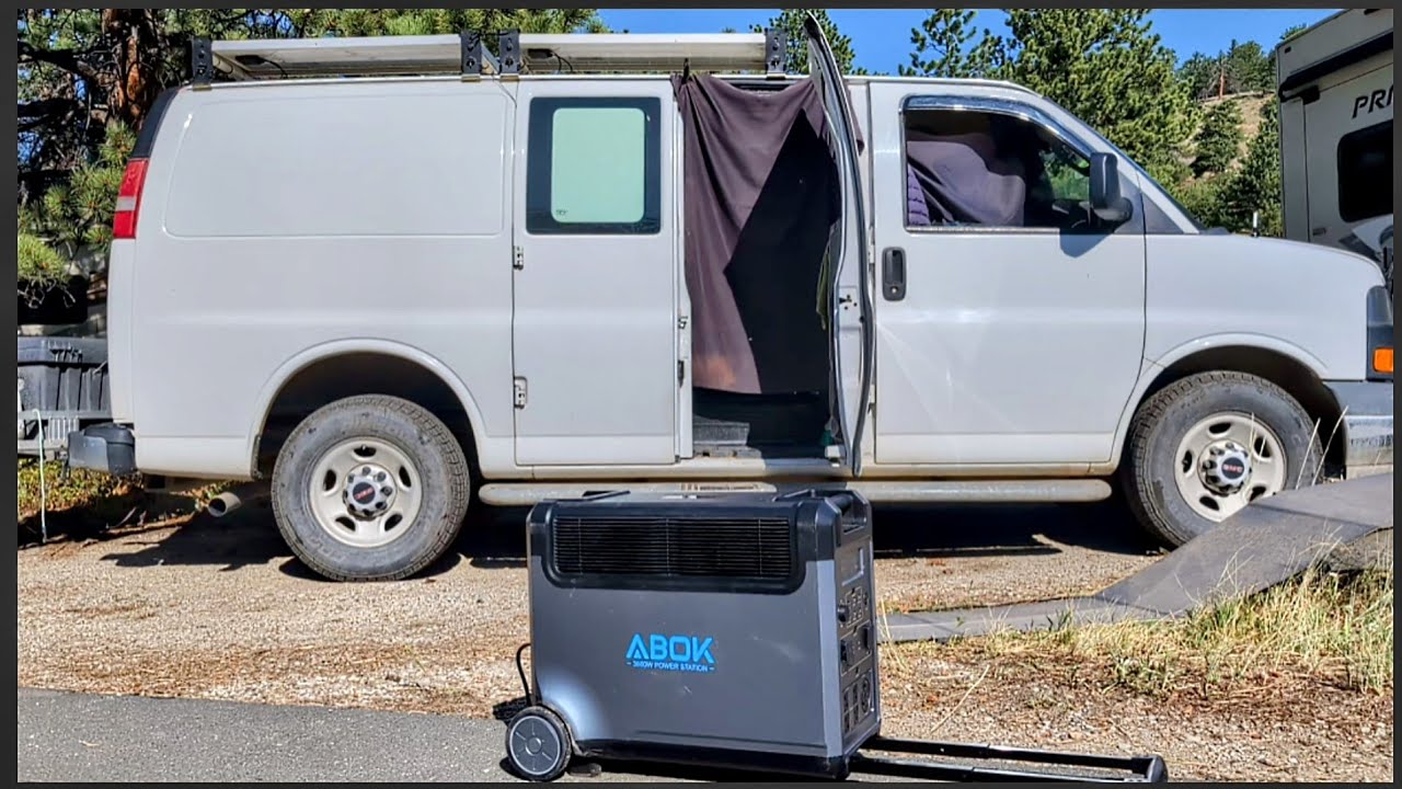 ABOK Ark 3600W Power Station! Game Changing Power for Van Life or RVs 