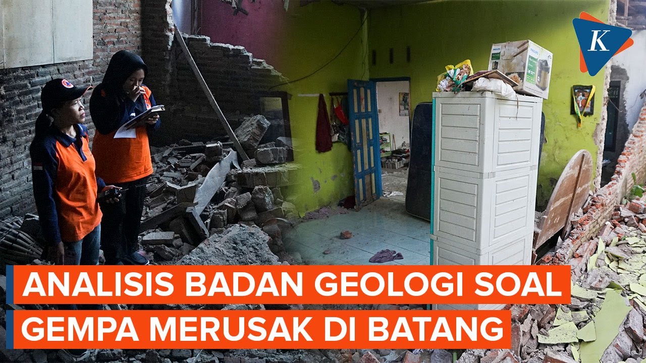 Penyebab Gempa Merusak di Batang, padahal Magnitudo di Bawah 5