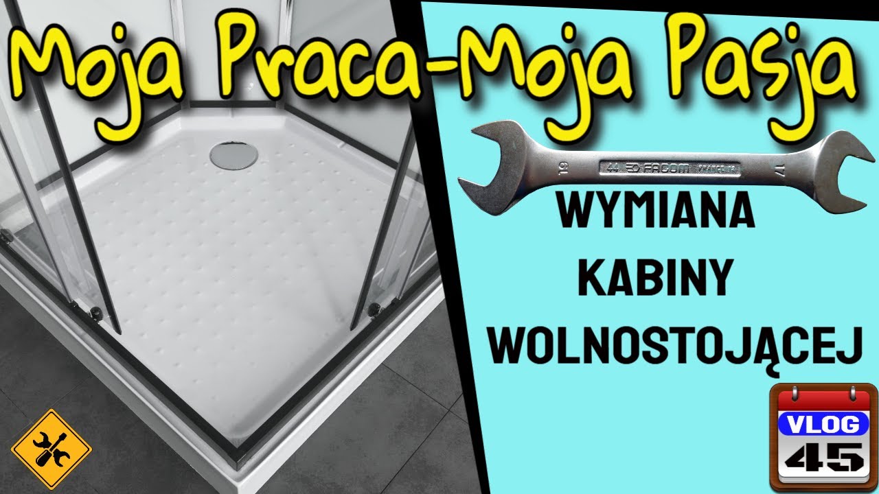 Wymiana kabiny wolnostojącej🚿