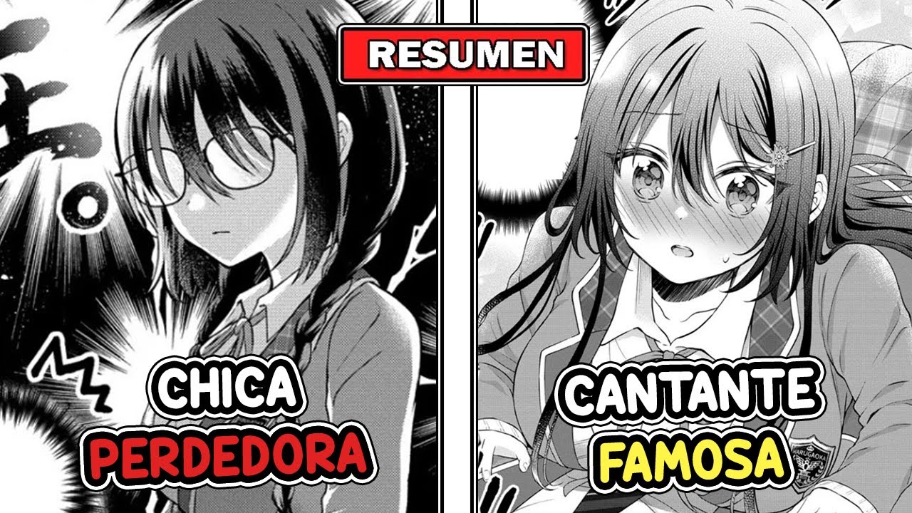 ❤️El CHICO SOLITARIO ENAMORO a LA CHICA FEA que RESULTO SER UNA CANTANTE FAMOSA😍| Resumen Manga