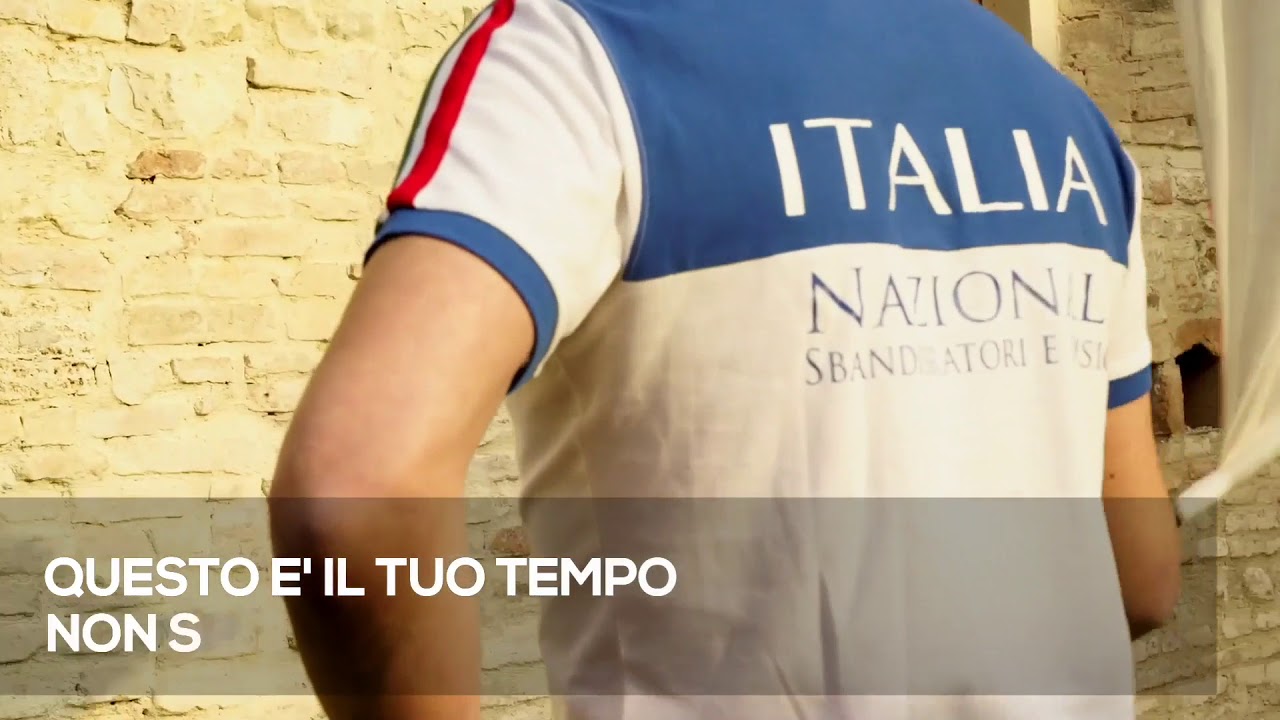 Indossa in tricolore - Nazionale Sbandieratori e Musici